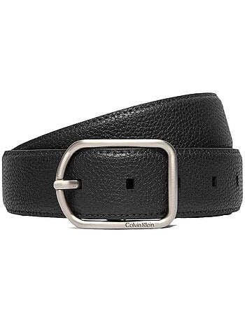 Cinto Preto Masculino Calvin Klein Jeans Round para Homem