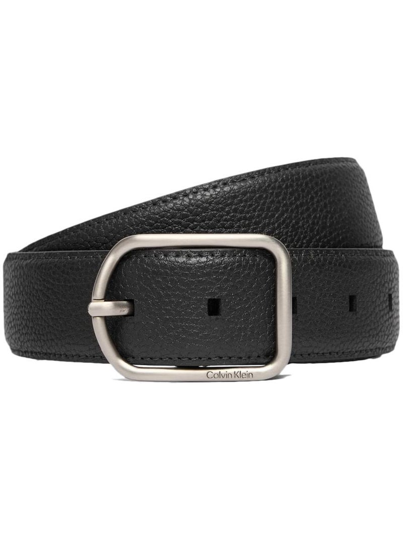 Cinto Preto Masculino Calvin Klein Jeans Round para Homem Preto - Kiabi