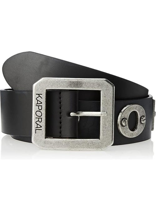 Cinto Preto Masculino Kaporal BOLDY - Kiabi Cinto Preto Masculino Kaporal BOLDY - Kiabi
