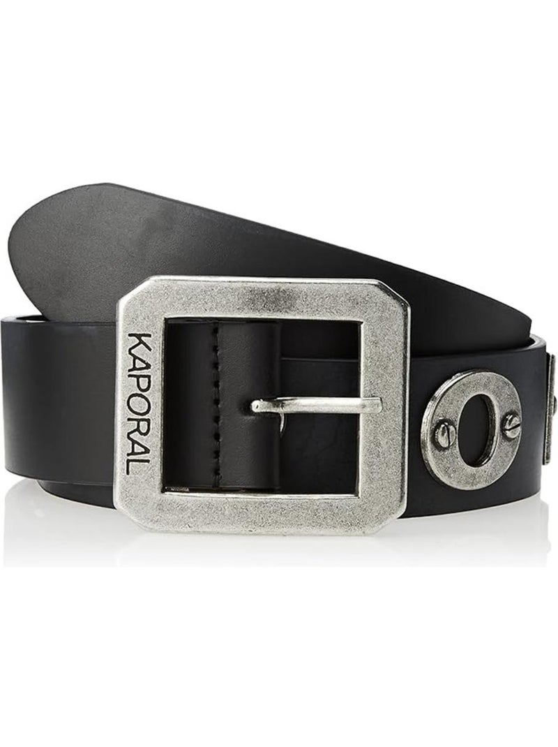 Cinto Preto Masculino Kaporal BOLDY Preto - Kiabi