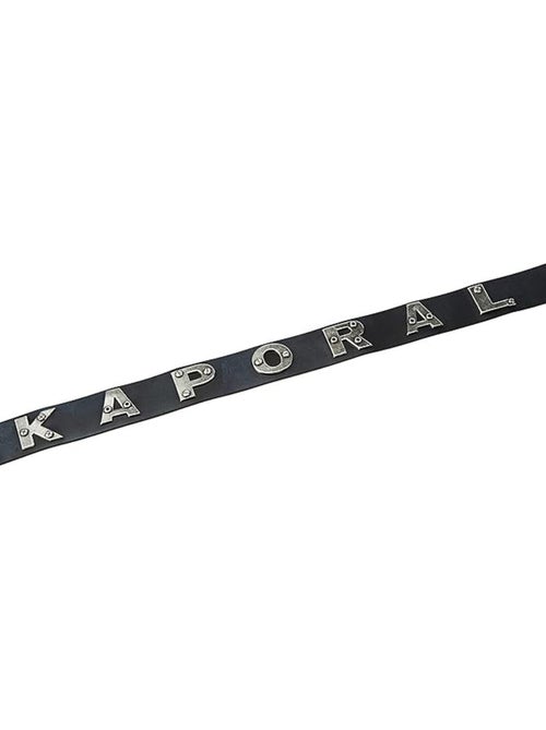 Cinto preto masculino kaporal boldy - Kiabi Cinto preto masculino kaporal boldy - Kiabi