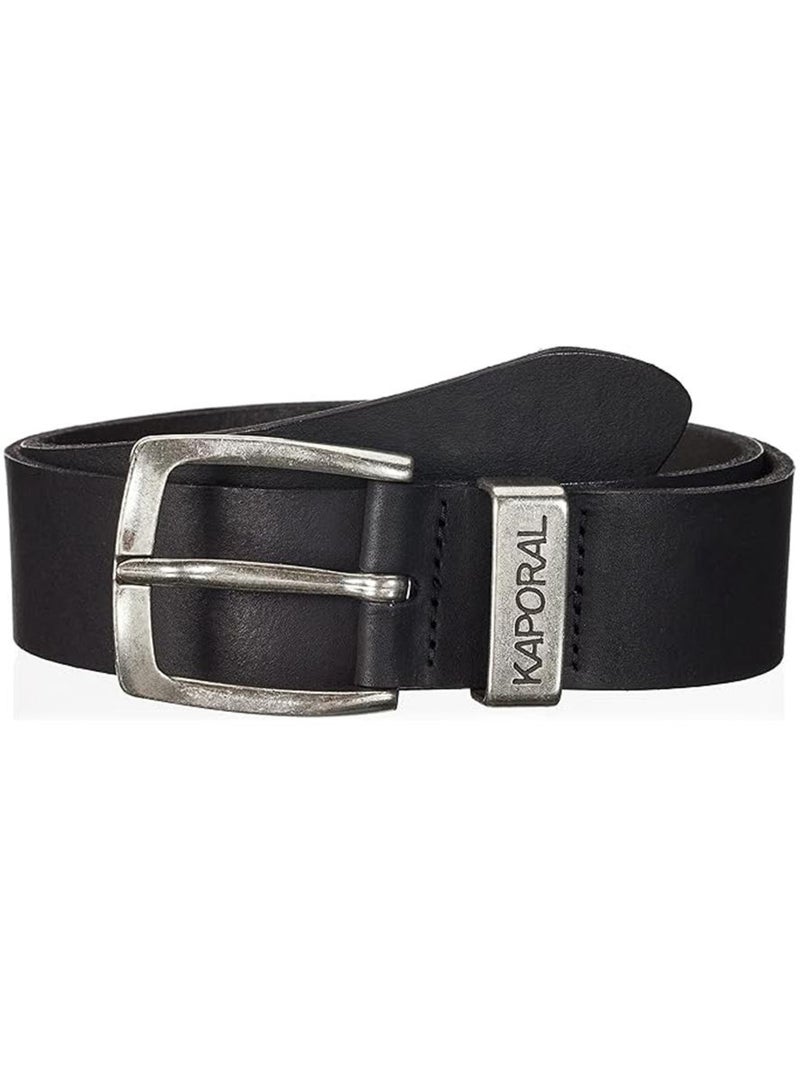 Cinto Preto Masculino Kaporal HEDAS Preto - Kiabi