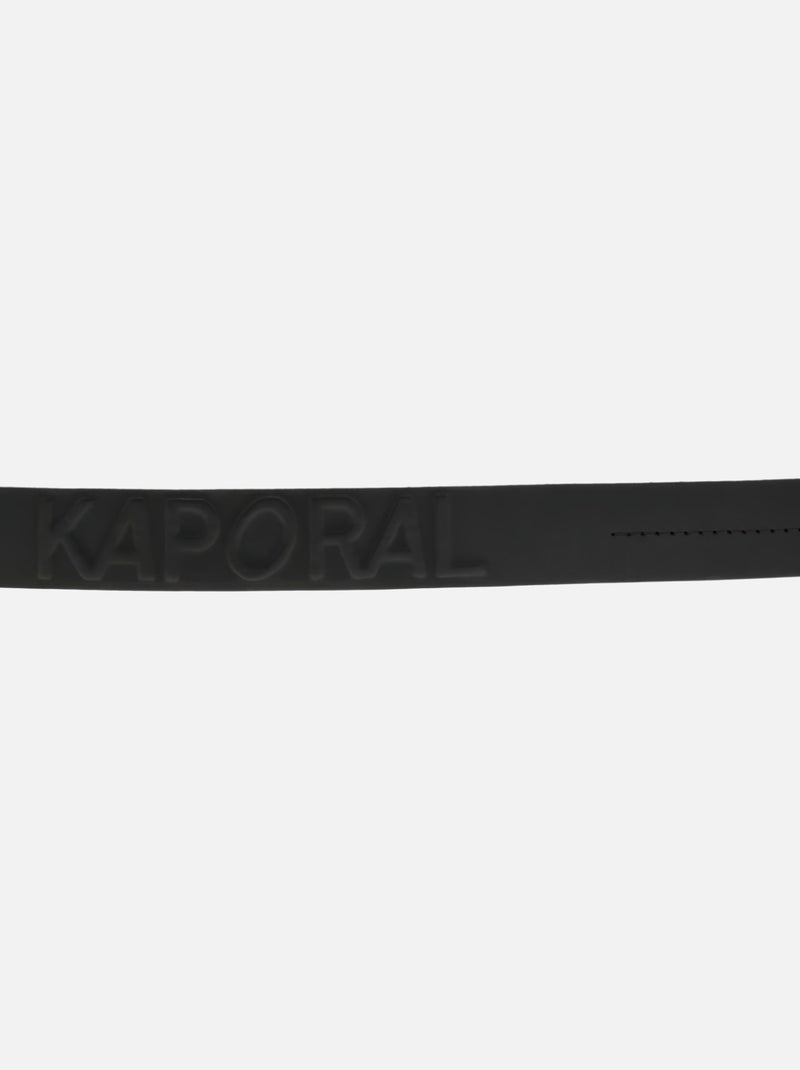 Cinto Preto Masculino Kaporal NOORH Preto - Kiabi