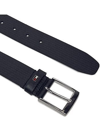 Cinto Preto Masculino Tommy Hilfiger Adan AM0AM13015