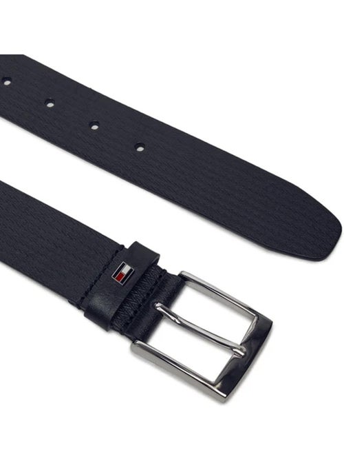 Cinto Preto Masculino Tommy Hilfiger Adan AM0AM13015 - Kiabi