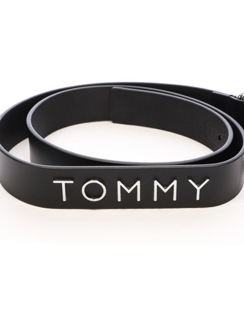 Cinto Preto Masculino Tommy Hilfiger Bold - Kiabi
