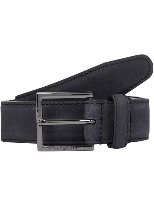 Cinto Preto Masculino Tommy Hilfiger Hudson - Kiabi Cinto Preto Masculino Tommy Hilfiger Hudson - Kiabi