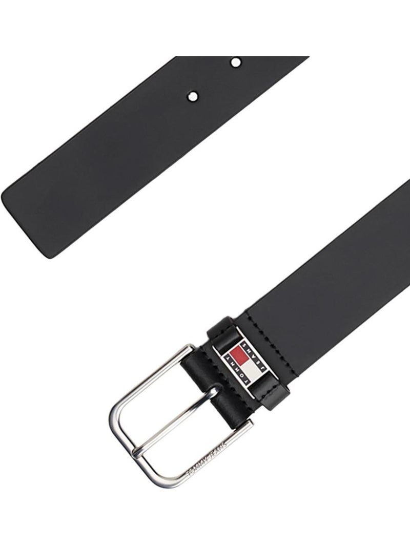 Cinto Preto Masculino Tommy Hilfiger TJM Scanton 4.0 Preto - Kiabi