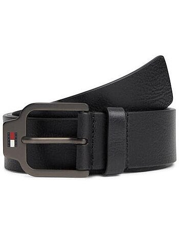 Cinto preto masculino tommy hilfiger tjm scanton seasonal