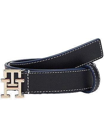 Cinto Preto Tommy Hilfiger com Logo para Mulher 2.5