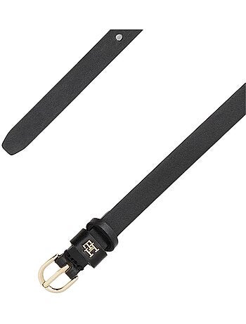 Cinto Preto Tommy Hilfiger Essentials para Mulher