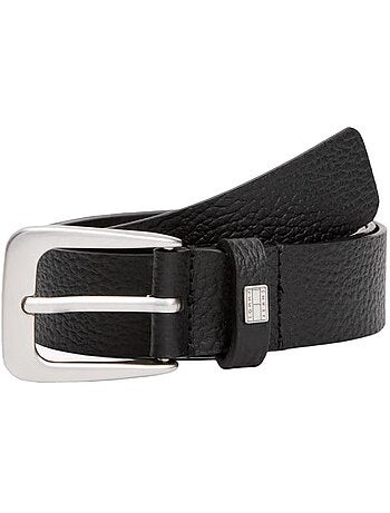 Cinto Preto Tommy Hilfiger Heritage para Mulher