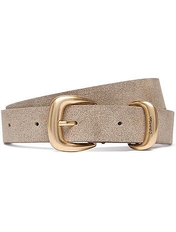 Cinto Taupe Calvin Klein Jeans em Camurça para Mulher