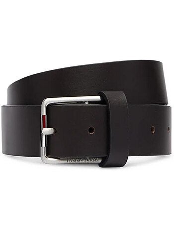 Cinto preto masculino tommy hilfiger tjm austin 3.5