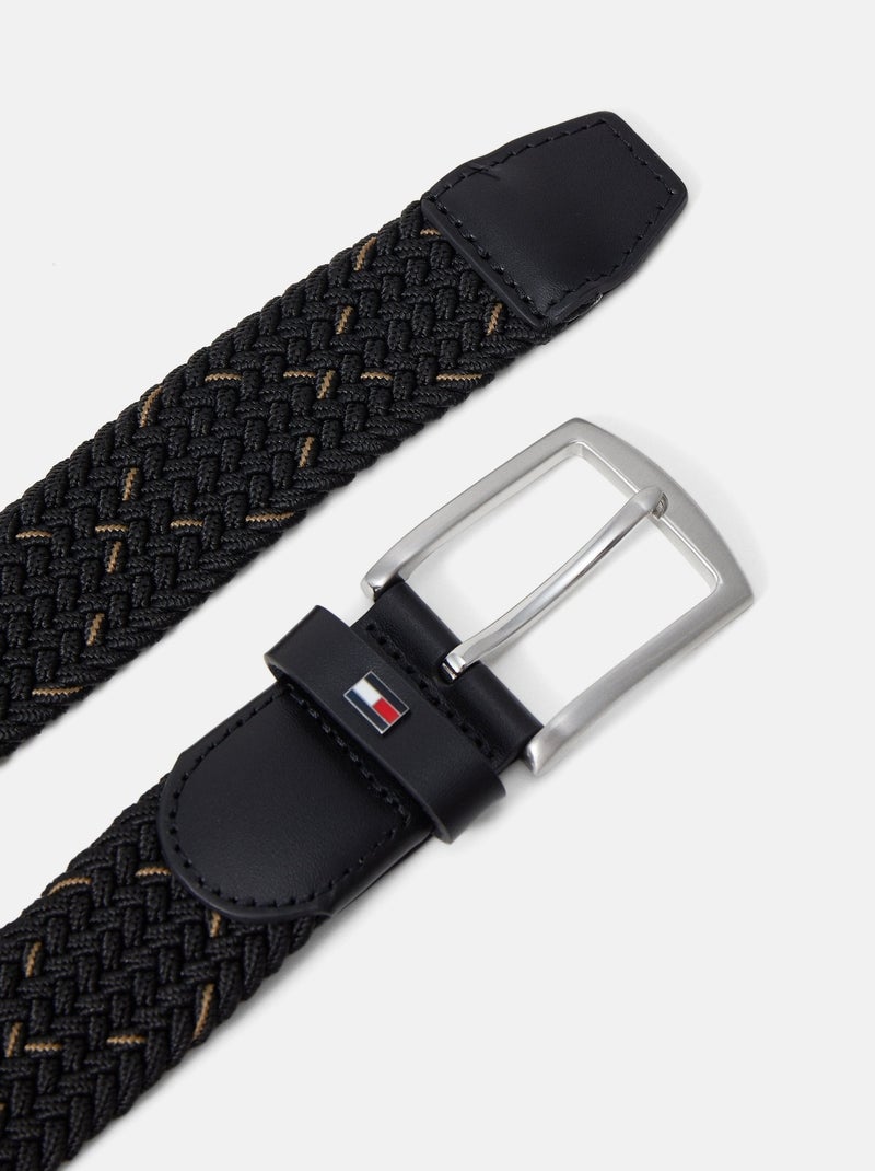 Cinto trançado - Tommy jeans Preto - Kiabi