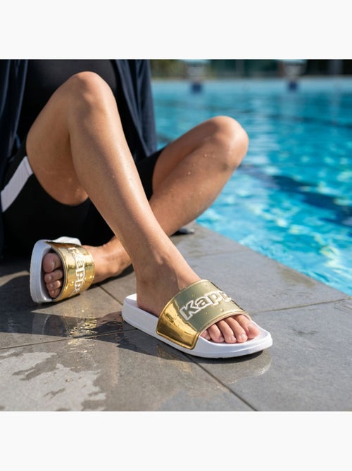 Claquete Mulher Piscina Brilho Leopardo KAPPA - Kiabi