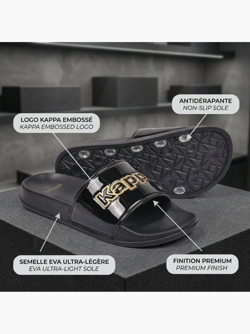 Claquete Mulher Piscina Brilho Leopardo KAPPA - Kiabi