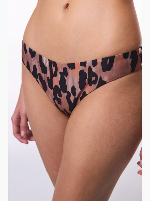 Clove corte minimal com estampa de leopardo tanga de biquíni super brasileira penti - Kiabi Clove corte minimal com estampa de leopardo tanga de biquíni super brasileira penti - Kiabi