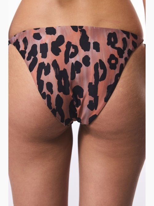 Clove cueca de biquíni com padrão leopardo e atilhos penti - Kiabi Clove cueca de biquíni com padrão leopardo e atilhos penti - Kiabi