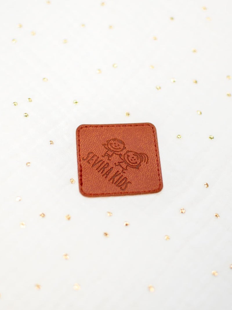 Cobertor bebê reversível sherpa | sevira kids Branco Dourado - Kiabi