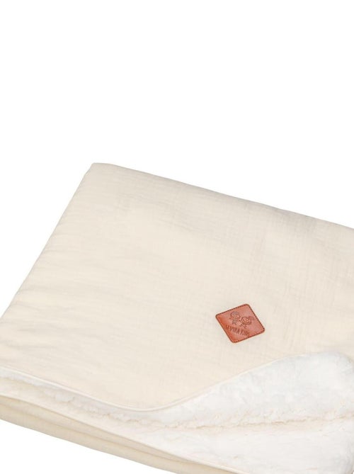 Cobertor bebê reversível sherpa | sevira kids - Kiabi Cobertor bebê reversível sherpa | sevira kids - Kiabi