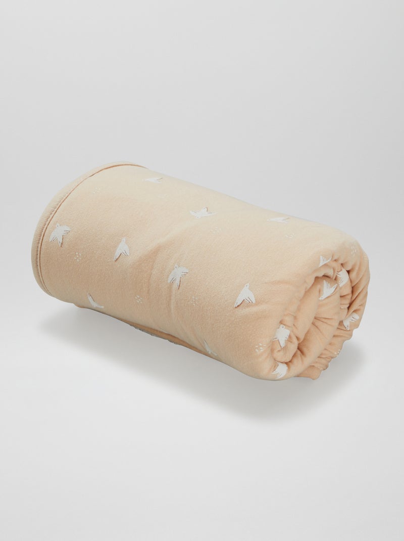 Cobertor com estampado CASTANHO - Kiabi