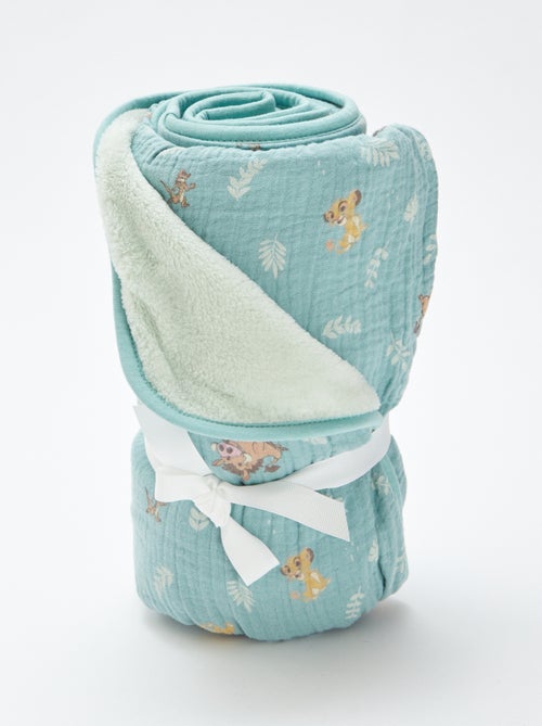 Cobertor de algodão e polar 'Simba' - Kiabi