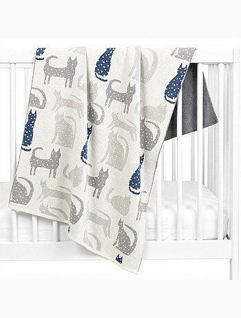 Cobertor de bebê em algodão orgânico gots | sevira kids