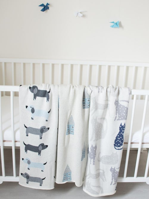 Cobertor de bebê em algodão orgânico gots | sevira kids - Kiabi
