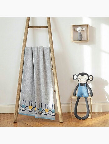 Cobertor de bebê em algodão orgânico gots | sevira kids