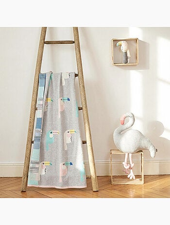 Cobertor de bebê em algodão orgânico gots | sevira kids