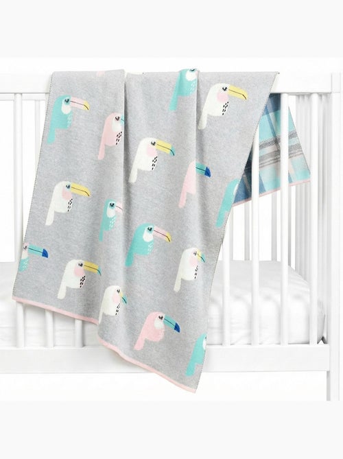 Cobertor de bebê em algodão orgânico gots | sevira kids - Kiabi