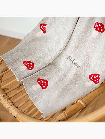 Cobertor de bebê em algodão orgânico gots | sevira kids