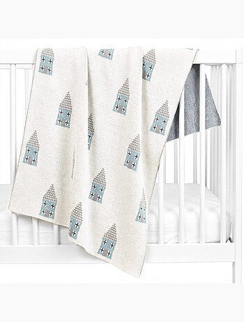 Cobertor de bebê em algodão orgânico gots | sevira kids