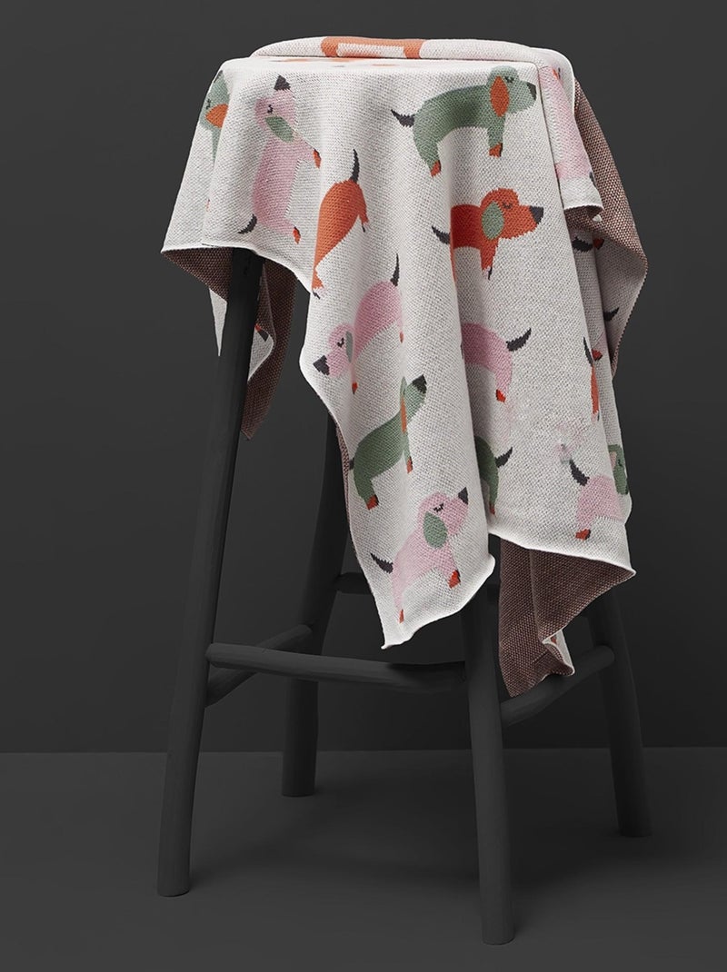 Cobertor de bebê em algodão orgânico gots | sevira kids Rosa - Kiabi