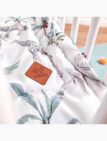 Cobertor de bebê leve e reversível em minky | sevira kids