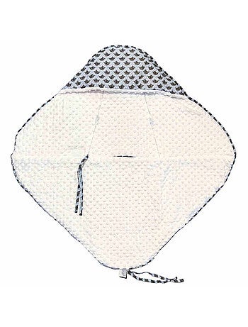 Cobertor de bolsa de dormir reversível em algodão para bebê | sevira kids