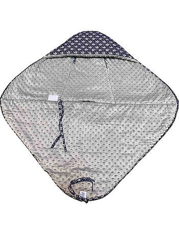 Cobertor de bolsa de dormir reversível em algodão para bebê | sevira kids
