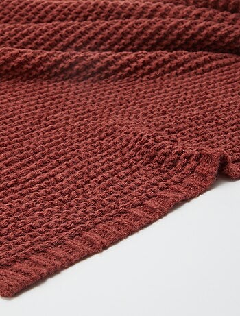 Cobertor de malha grossa 160 x 130 cm - Kiabi Home
