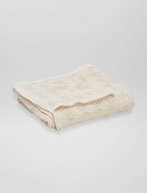 Cobertor de tricô - Kiabi