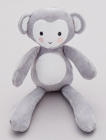 Cobertor de veludo 'macaco' - Kiabi