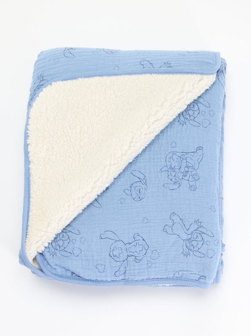 Cobertor \'Disney\' \'Stitch\' Azul - Kiabi