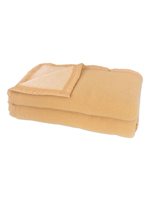 Cobertor em 100% lã nova pura 500g/m² - Kiabi
