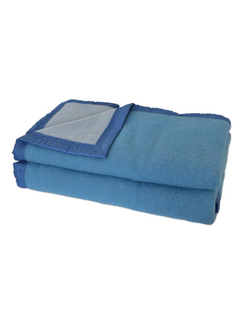 Cobertor em 100% lã nova pura 500g/m² - Kiabi