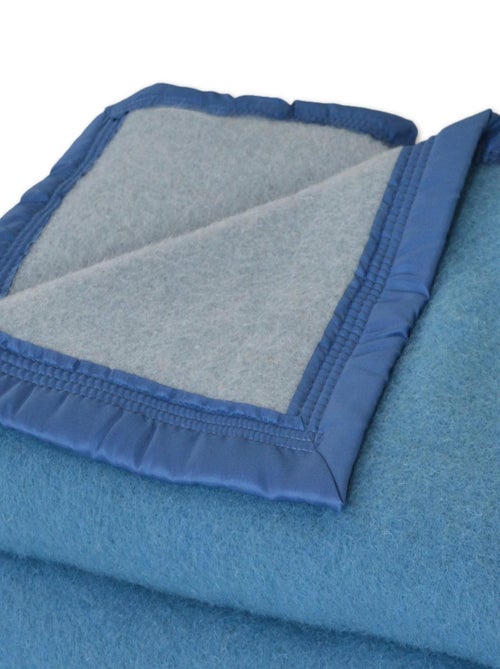 Cobertor em 100% lã nova pura 500g/m² - Kiabi