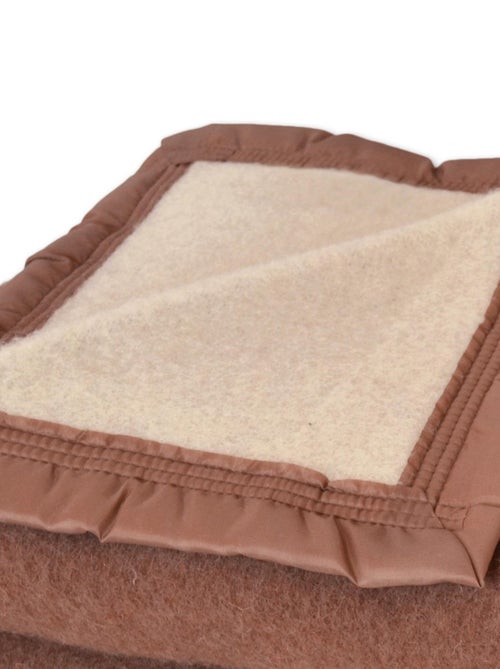 Cobertor em 100% lã nova pura 500g/m² - Kiabi Cobertor em 100% lã nova pura 500g/m² - Kiabi