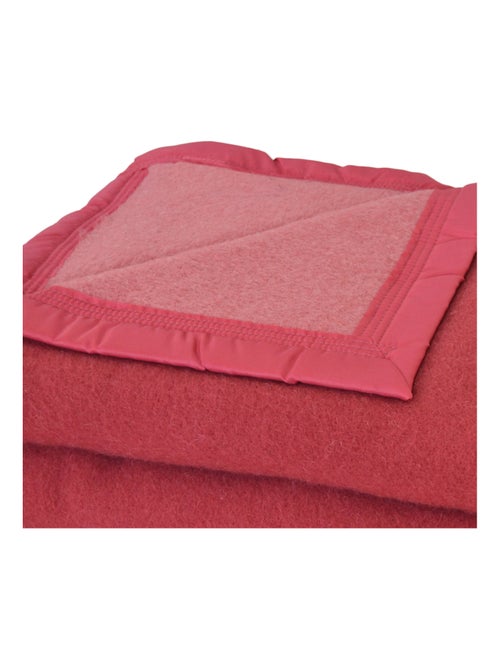 Cobertor em 100% lã nova pura 500g/m² - Kiabi