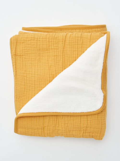 Cobertor fralda em gaze de algodão - Kiabi