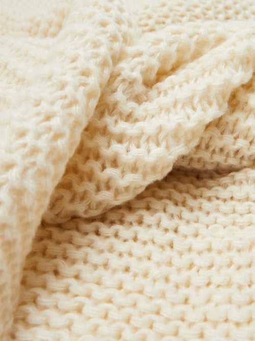 Cobertor grosso em malha - Kiabi Home - Kiabi