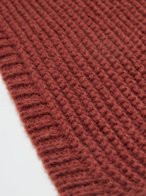 Cobertor grosso em malha - Kiabi Home - Kiabi